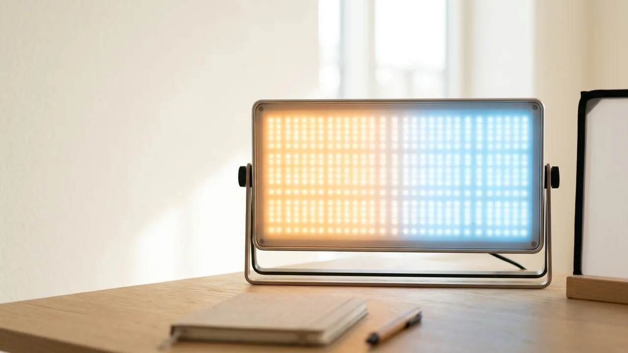 Panneaux LED bi-couleur : comprendre la température de couleur